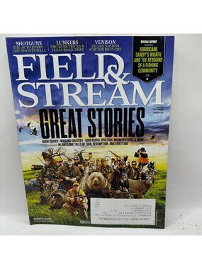 Field & Stream February 2013 Outdoor Adventures Hunting Fishing Issue